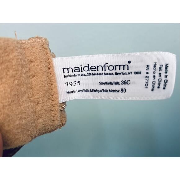 Maidenform Bra Strapless Multiway Beige 36C - Picture 5 of 8